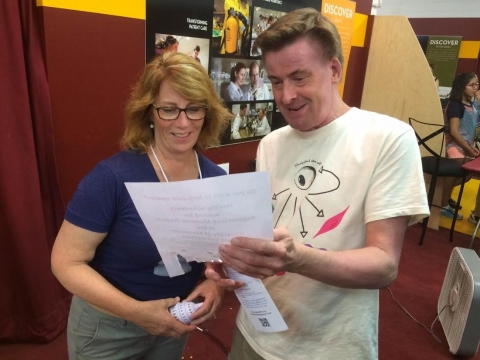 Rep. Erin Murphy and James Dutton