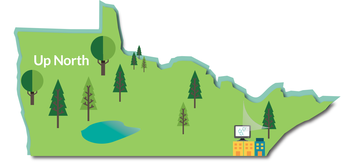 up north map